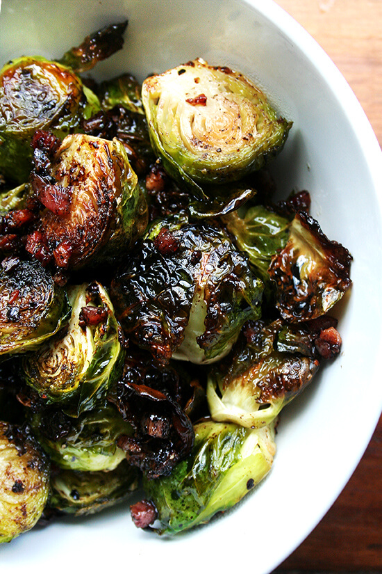 Recipe: Maple Balsamic Roasted Brussels Sprouts