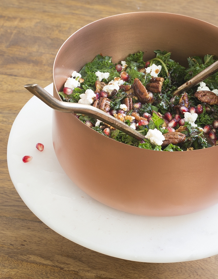 Recipe: Kale Salad with Balsamic Fig Dressing