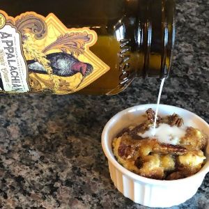 Recipe: Butter Pecan Moonshine Bread Pudding