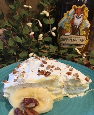 Recipe: Creamy Banana Moonshine Pie