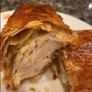 Recipe: Rosemary Garlic Phyllo Chicken