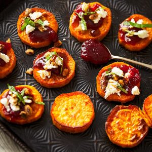 Recipe: Cranberry Sweet Potato Rounds