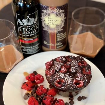 Recipe: Raspberry Wine Lava Cake