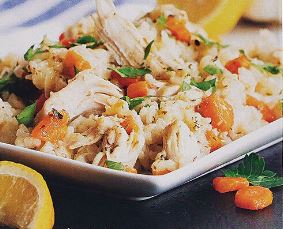 Recipe: Garlic Herb Chicken & Rice