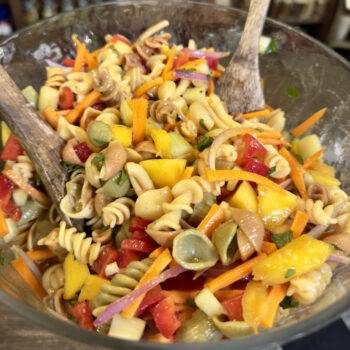 Recipe: Thai Mango Pasta Salad