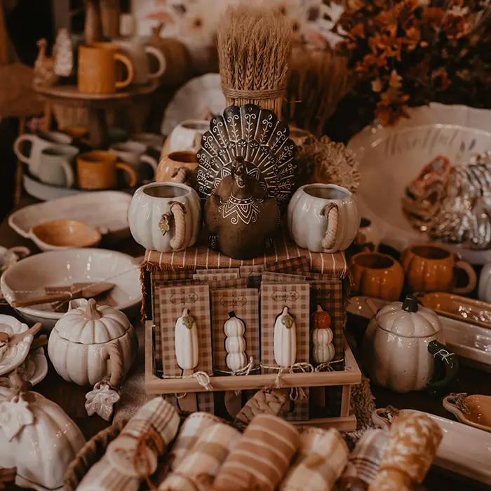 Fall kitchen decor