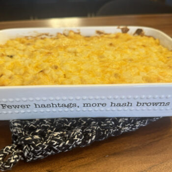 Recipe: Mom’s Cheesy Hash Brown Bake