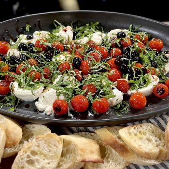 Recipe: Red, White, and BLUEberry Burrata