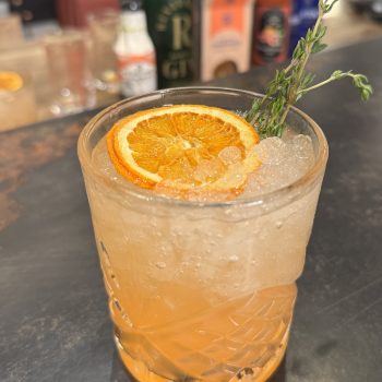 Recipe: Blood Orange Thyme Spritzer